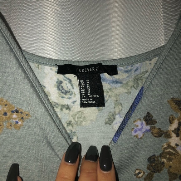 Forever 21 floral print dress - Picture 3 of 3